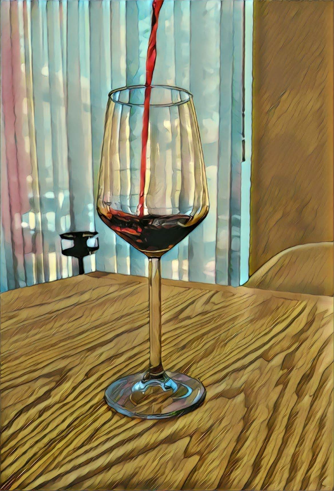 Consumo baixo a moderado de vinho